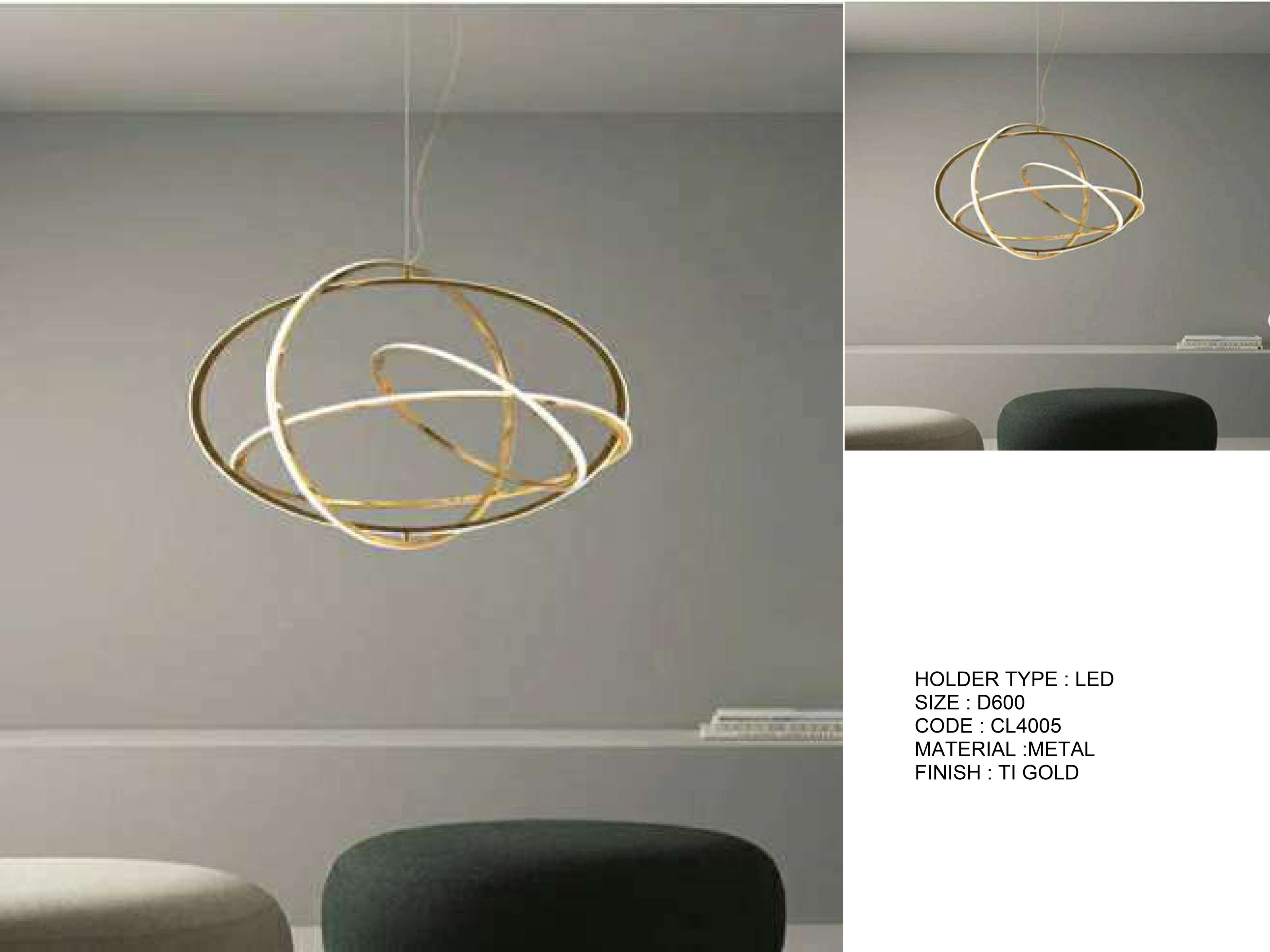 Beyond Lights - Gold Ring Pendant- LCHL